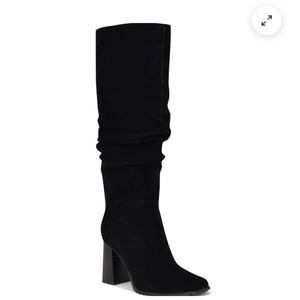 Nine West Domaey Suede Causal Calf Boot Size 11M